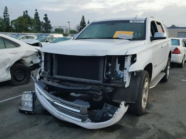 1GNSCCKC8GR456771 - 2016 CHEVROLET TAHOE C150 WHITE photo 2