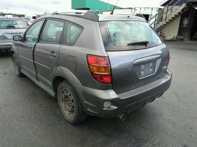 5Y2SL658X8Z421586 - 2008 PONTIAC VIBE GRAY photo 3