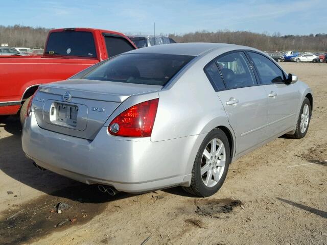 1N4BA41E66C816988 - 2006 NISSAN MAXIMA SE SILVER photo 4