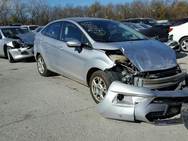 3FADP4BJ0EM153899 - 2014 FORD FIESTA SE SILVER photo 1