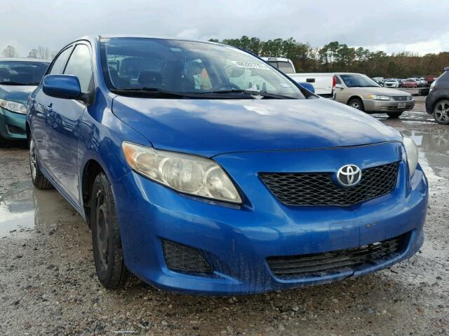 1NXBU40E19Z062816 - 2009 TOYOTA COROLLA BA BLUE photo 1