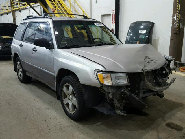 JF1SF6553YH701276 - 2000 SUBARU FORESTER S GREEN photo 1