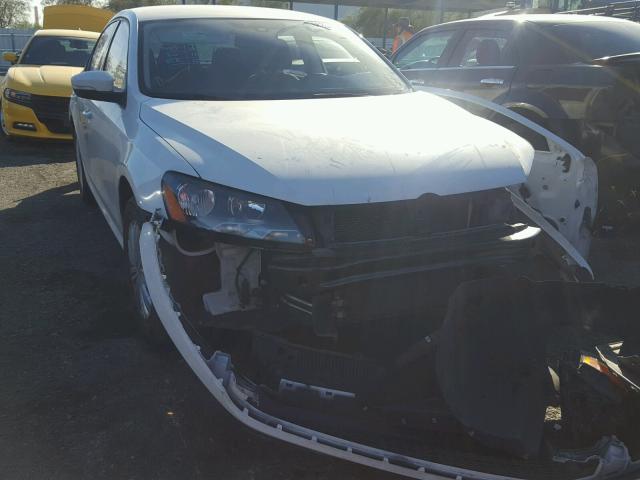 1VWAP7A31DC115662 - 2013 VOLKSWAGEN PASSAT S Սպիտակ լուսանկար 1