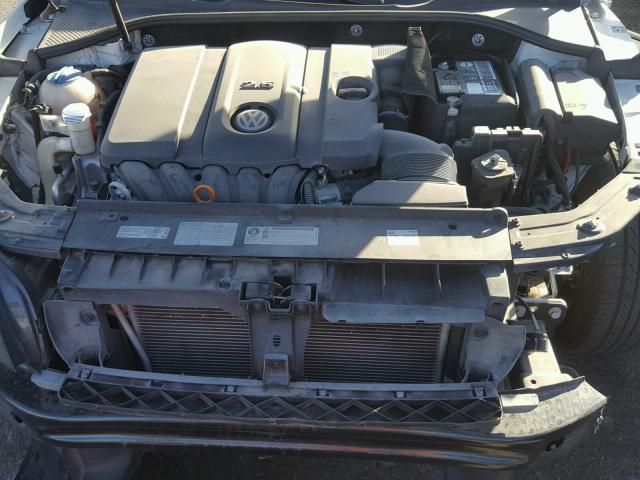 1VWAP7A31DC115662 - 2013 VOLKSWAGEN PASSAT S Սպիտակ լուսանկար 7
