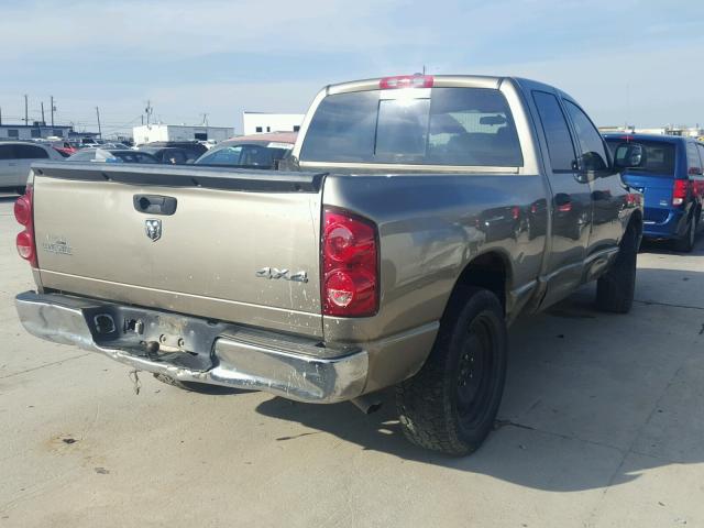 1D7HU18267J627105 - 2007 DODGE RAM 1500 S GOLD photo 4