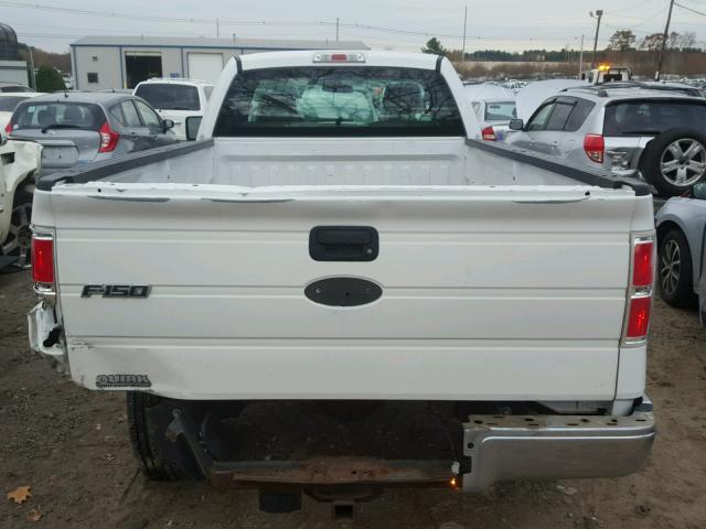 1FTMF1EW3AKA83819 - 2010 FORD F150 WHITE photo 6