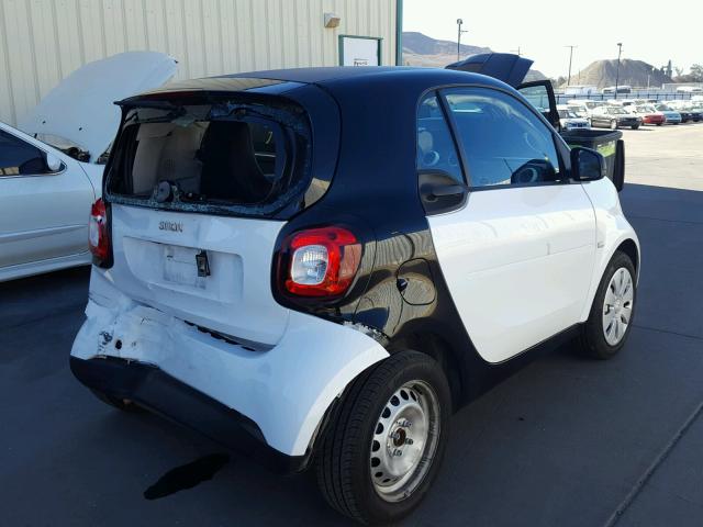 WMEFJ5DA7GK076323 - 2016 SMART FORTWO WHITE photo 4