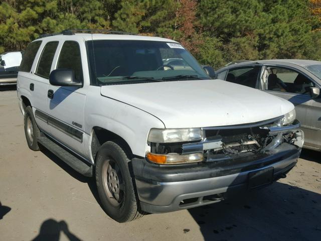 1GNEC13T4YJ106389 - 2000 CHEVROLET TAHOE C150 WHITE photo 1