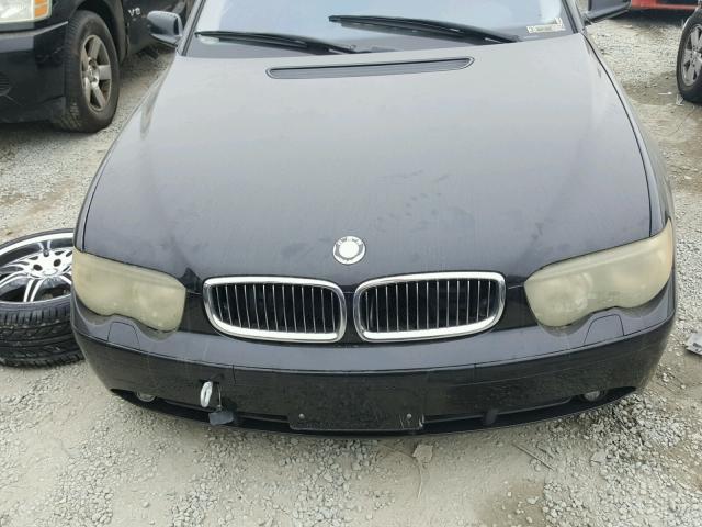 WBAGL63492DP55065 - 2002 BMW 745 I BLACK photo 7