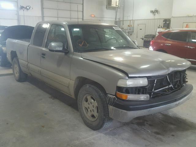 2GCEC19T1Y1123046 - 2000 CHEVROLET SILVERADO GRAY photo 1