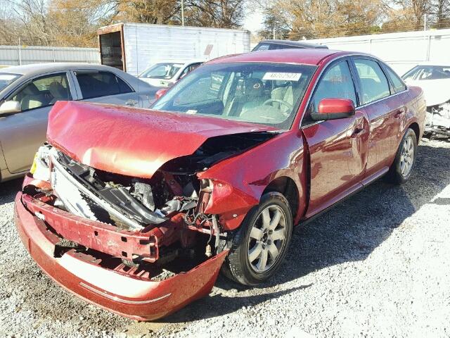 1FAHP24177G123640 - 2007 FORD FIVE HUNDR RED photo 2