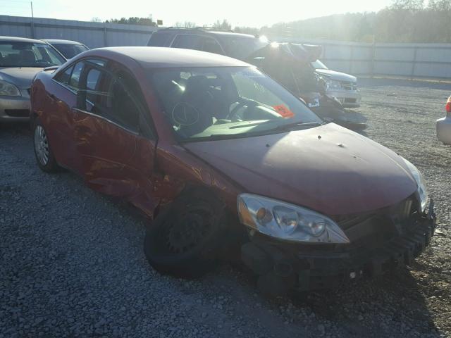 1G2ZF55BX64199917 - 2006 PONTIAC G6 SE RED photo 1