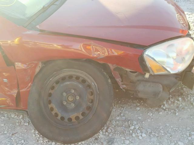 1G2ZF55BX64199917 - 2006 PONTIAC G6 SE RED photo 9