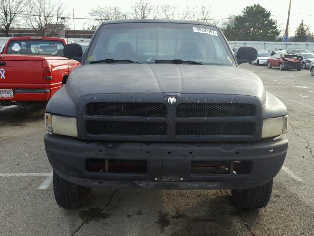 1B7HF16Z9YS576814 - 2000 DODGE RAM 1500 RED photo 9