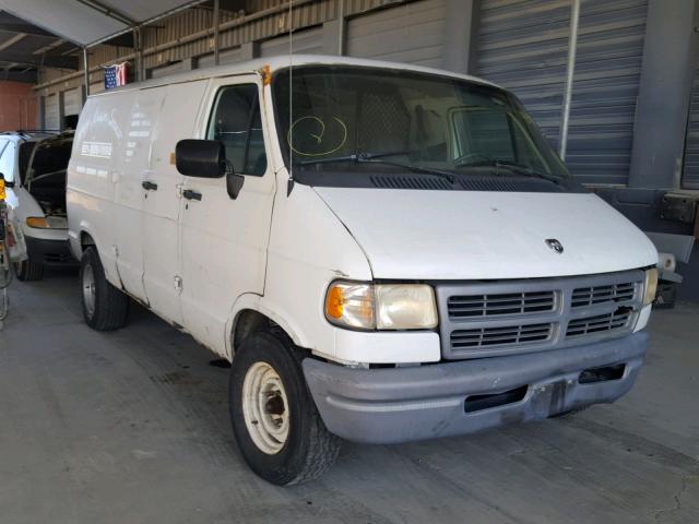 2B7HB21Y3VK549789 - 1997 DODGE RAM VAN B2 WHITE photo 1