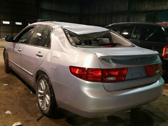 1HGCM56495A110881 - 2005 HONDA ACCORD LX SILVER photo 3