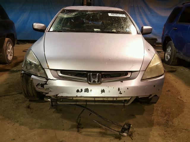 1HGCM56495A110881 - 2005 HONDA ACCORD LX SILVER photo 9