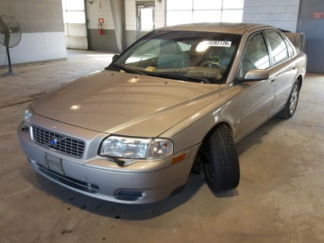 YV1TS59H841368871 - 2004 VOLVO S80 2.5T GOLD photo 2