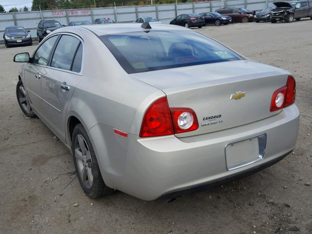 1G1ZC5E01CF212128 - 2012 CHEVROLET MALIBU 1LT TAN photo 3