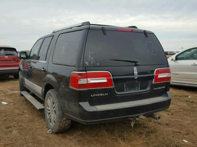 5LMFU27517LJ08348 - 2007 LINCOLN NAVIGATOR BLACK photo 3