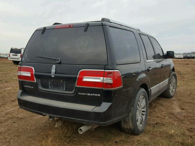 5LMFU27517LJ08348 - 2007 LINCOLN NAVIGATOR BLACK photo 4