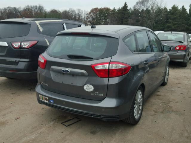 1FADP5AU2DL557563 - 2013 FORD C-MAX SE GRAY photo 4