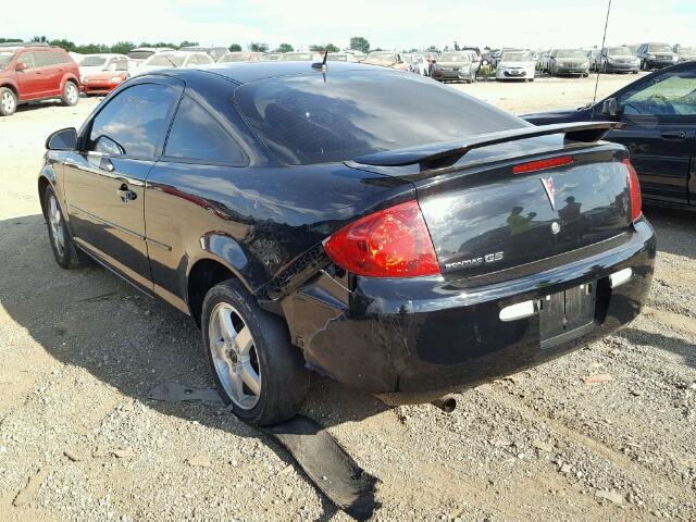 1G2AL18F477349694 - 2007 PONTIAC G5 BLACK photo 3