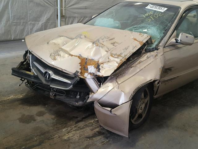 19UUA56622A046810 - 2002 ACURA 3.2TL BEIGE photo 9