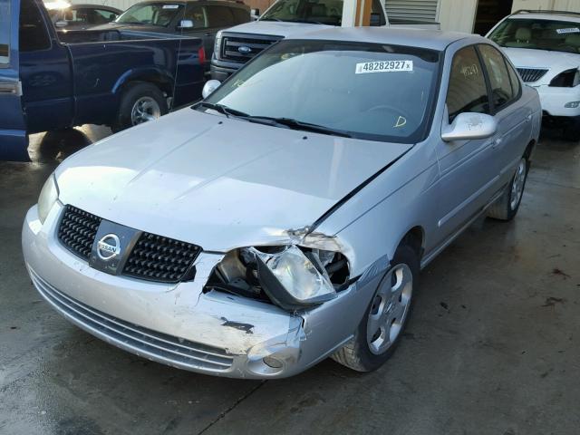 3N1CB51D86L535145 - 2006 NISSAN SENTRA 1.8 SILVER photo 2