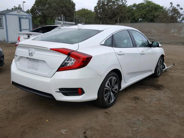 2HGFC1F71HH651545 - 2017 HONDA CIVIC EXL WHITE photo 4