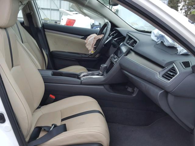 2HGFC1F71HH651545 - 2017 HONDA CIVIC EXL 白色 照片 5