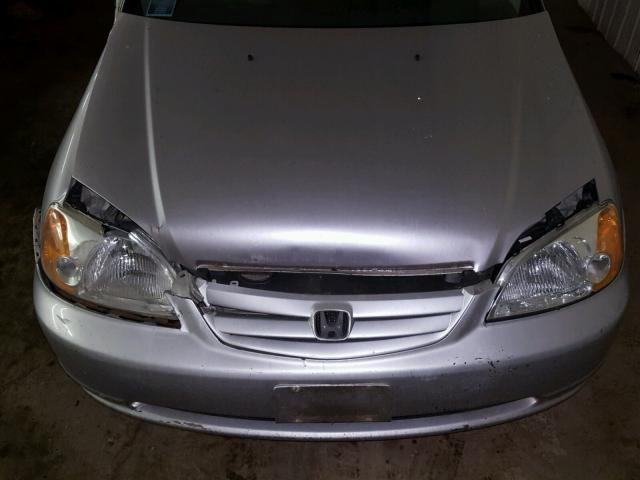 1HGES15583L031138 - 2003 HONDA CIVIC LX SILVER photo 7