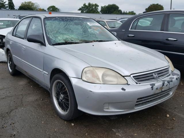 2HGEJ6612XH510296 - 1999 HONDA CIVIC BASE GRAY photo 1