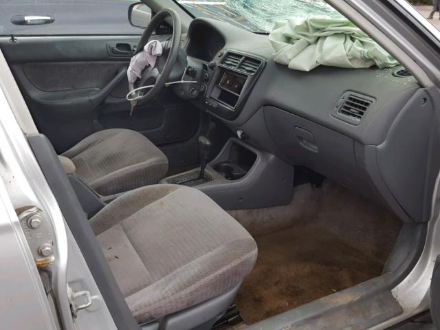 2HGEJ6612XH510296 - 1999 HONDA CIVIC BASE GRAY photo 5