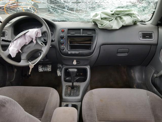 2HGEJ6612XH510296 - 1999 HONDA CIVIC BASE GRAY photo 9