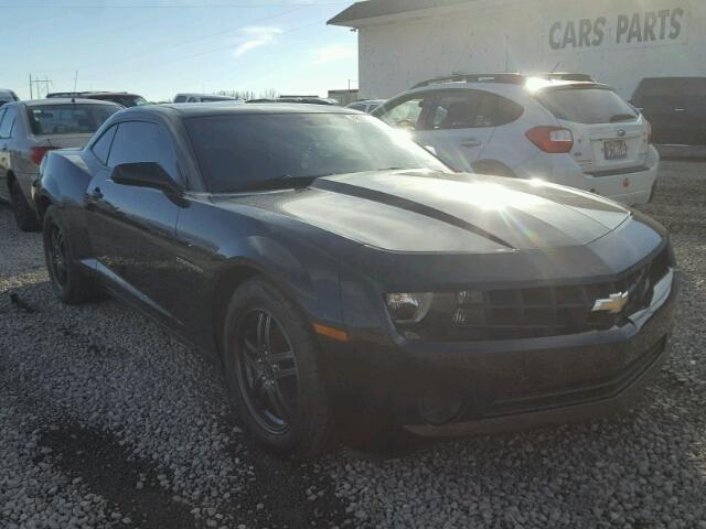 2G1FA1E35D9138945 - 2013 CHEVROLET CAMARO LS BLACK photo 1