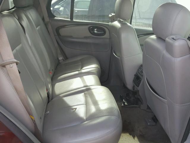 5GADS13S262172107 - 2006 BUICK RAINIER CX BURGUNDY photo 6