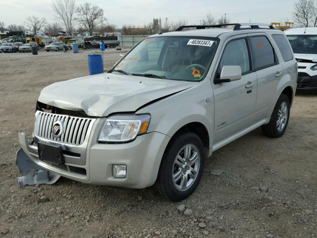 4M2CU97198KJ54057 - 2008 MERCURY MARINER PR SILVER photo 2