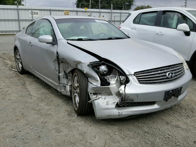 JNKCV54E46M714425 - 2006 INFINITI G35 SILVER photo 1