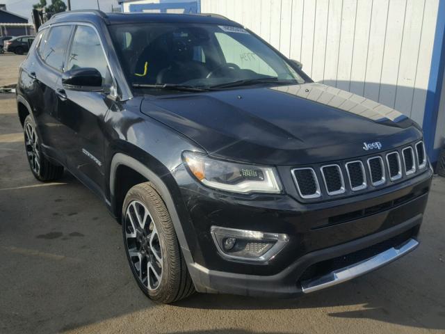 3C4NJDCB0HT666765 - 2017 JEEP COMPASS LI BLACK photo 1