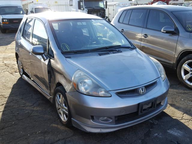JHMGD38637S040342 - 2007 HONDA FIT S 灰色 照片 1