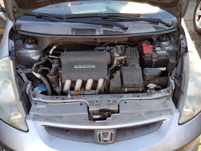 JHMGD38637S040342 - 2007 HONDA FIT S 灰色 照片 7