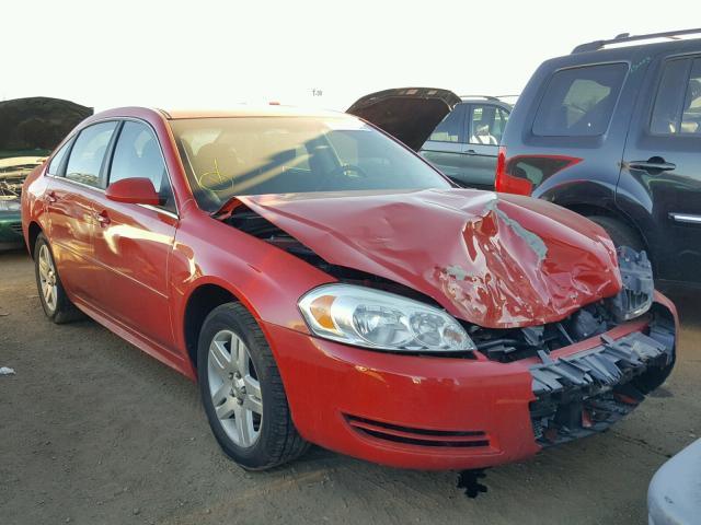 2G1WG5E36C1229516 - 2012 CHEVROLET IMPALA LT RED photo 1