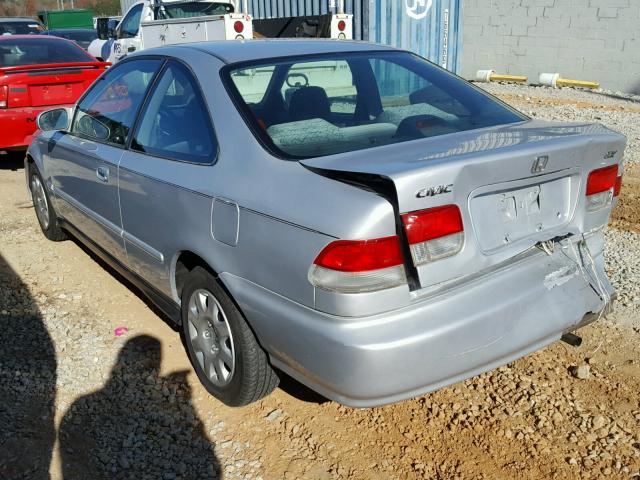 1HGEJ8143YL075368 - 2000 HONDA CIVIC EX 银色 照片 3
