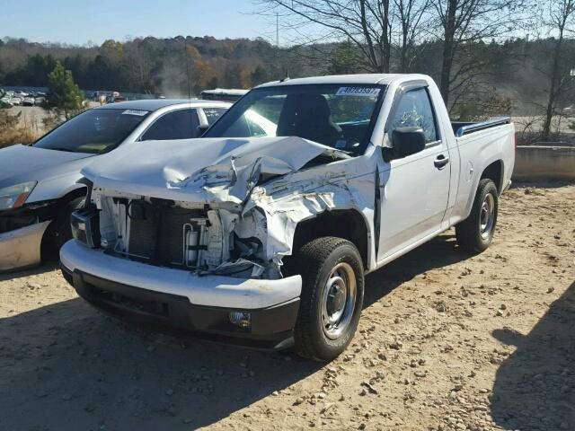 1GCCSBF96B8139708 - 2011 CHEVROLET COLORADO WHITE photo 2