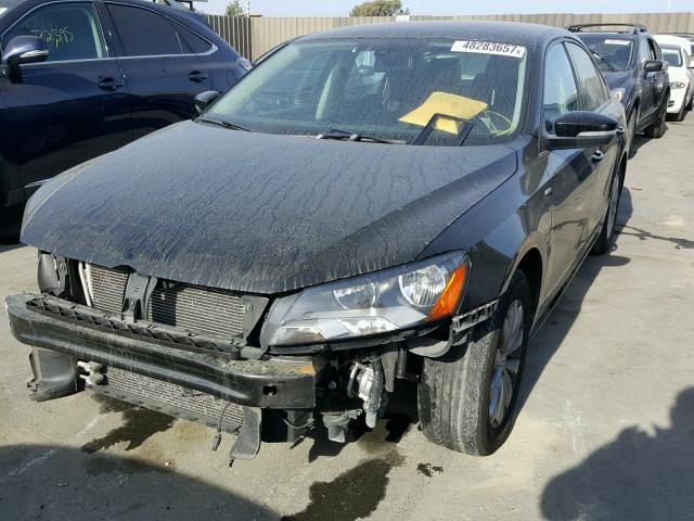 1VWAT7A39EC067020 - 2014 VOLKSWAGEN PASSAT S შავი ფოტო 2