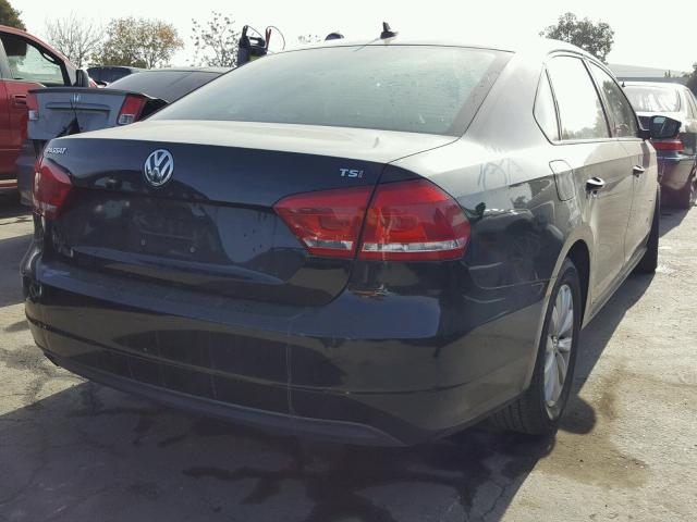 1VWAT7A39EC067020 - 2014 VOLKSWAGEN PASSAT S შავი ფოტო 4