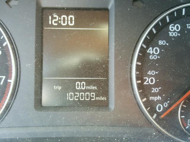 1VWAT7A39EC067020 - 2014 VOLKSWAGEN PASSAT S შავი ფოტო 8