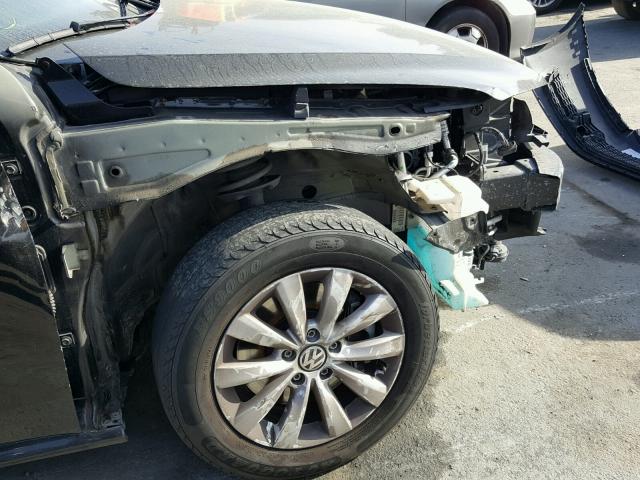 1VWAT7A39EC067020 - 2014 VOLKSWAGEN PASSAT S შავი ფოტო 9