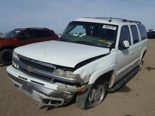 3GNFK16Z53G149933 - 2003 CHEVROLET SUBURBAN K WHITE photo 2